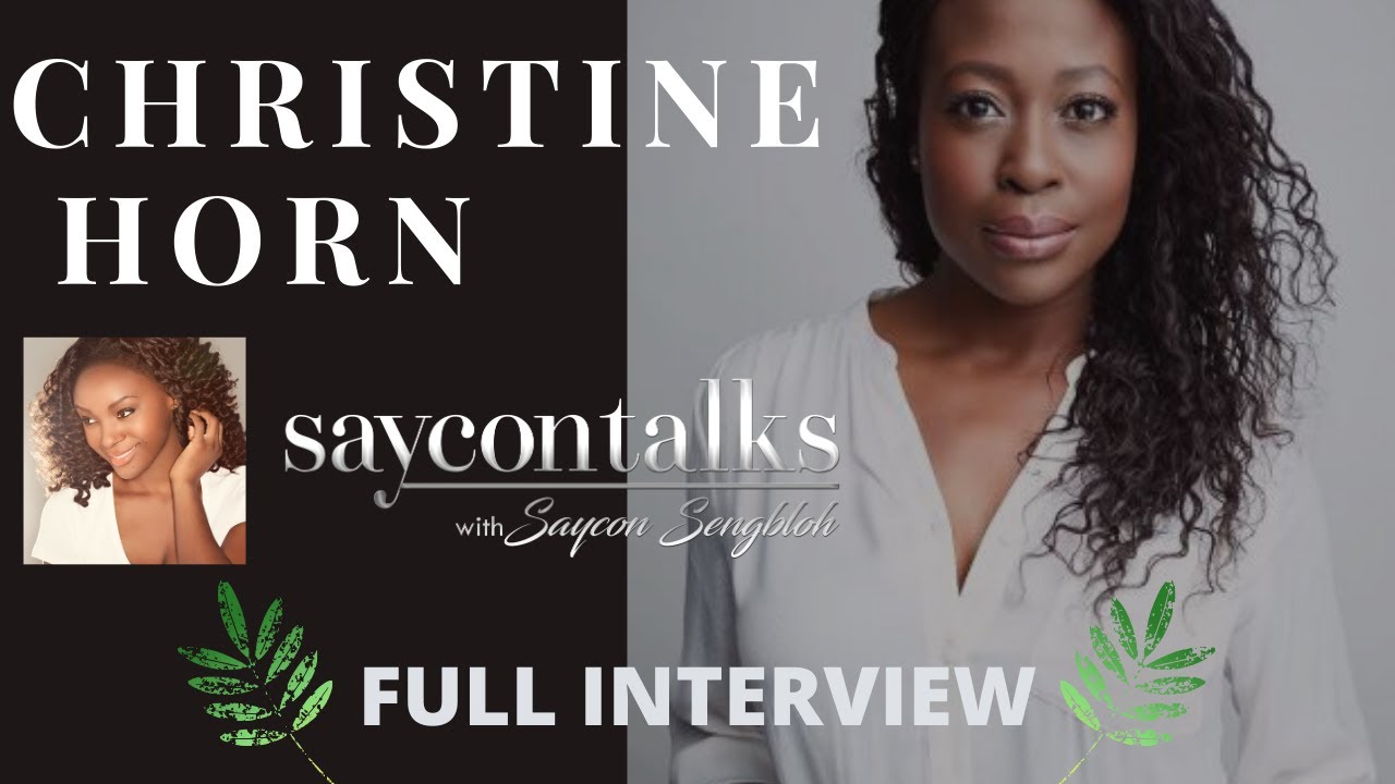 Christine Horn & Saycon Sengbloh FULL INTERVIEW & Tea Talk