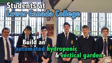 Automated Hydroponics Systems Built & Programmed by LCC Students