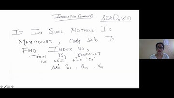 Index Number - BMS || Statistics || Sol - B.com 1st year