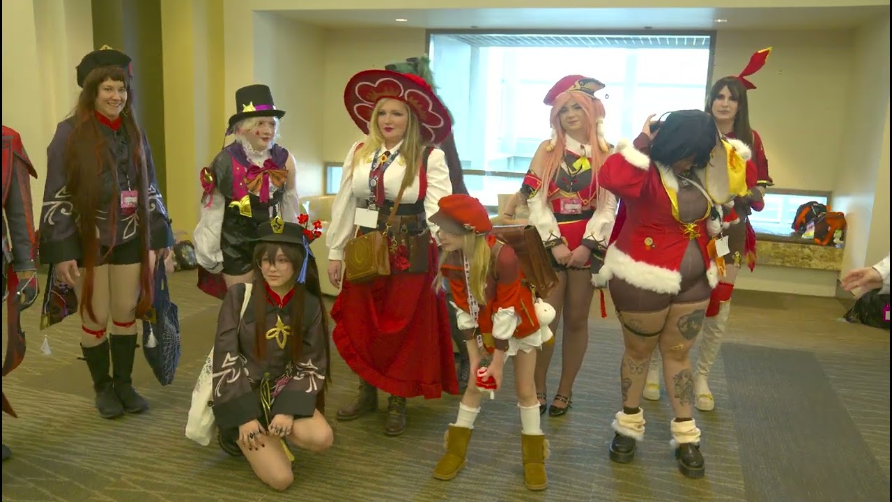 Sakura-Con 2025 Genshin Impact Cosplay Gathering