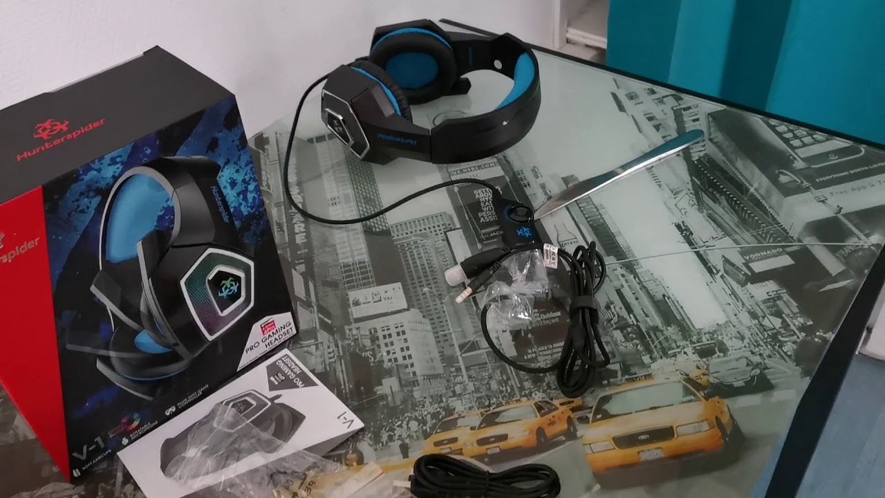 DÉBALLAGE ET TEST DU NOUVEAUX CASQUE HUNTERSPIDER À 17€ ! - YouTube