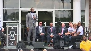 LeBron James opens I Promise School for at-risk children | ABC7