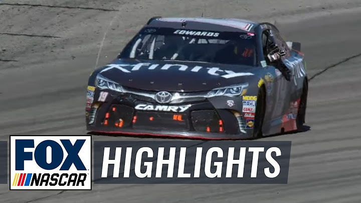 Carl Edwards Bumps Kyle Busch for Win - Richmond - 2016 NASCAR Sprint Cup