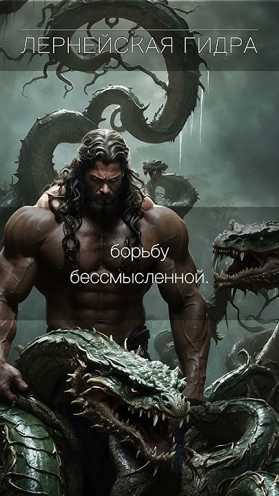 Лернейская Гидра🐍 Подробнее в Телеграм-канале «Ужасно Интересно» #мифы ...