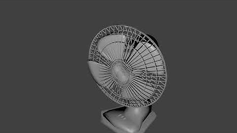 The "pOOrest" Blender desk fan ever in animation history | 3D (NOT A CLICKBAIT)