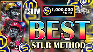 BEST STUB MAKING METHODS! MAKE UNLIMITED STUBS! | MLB THE SHOW 24 DIAMOND DYNASTY
