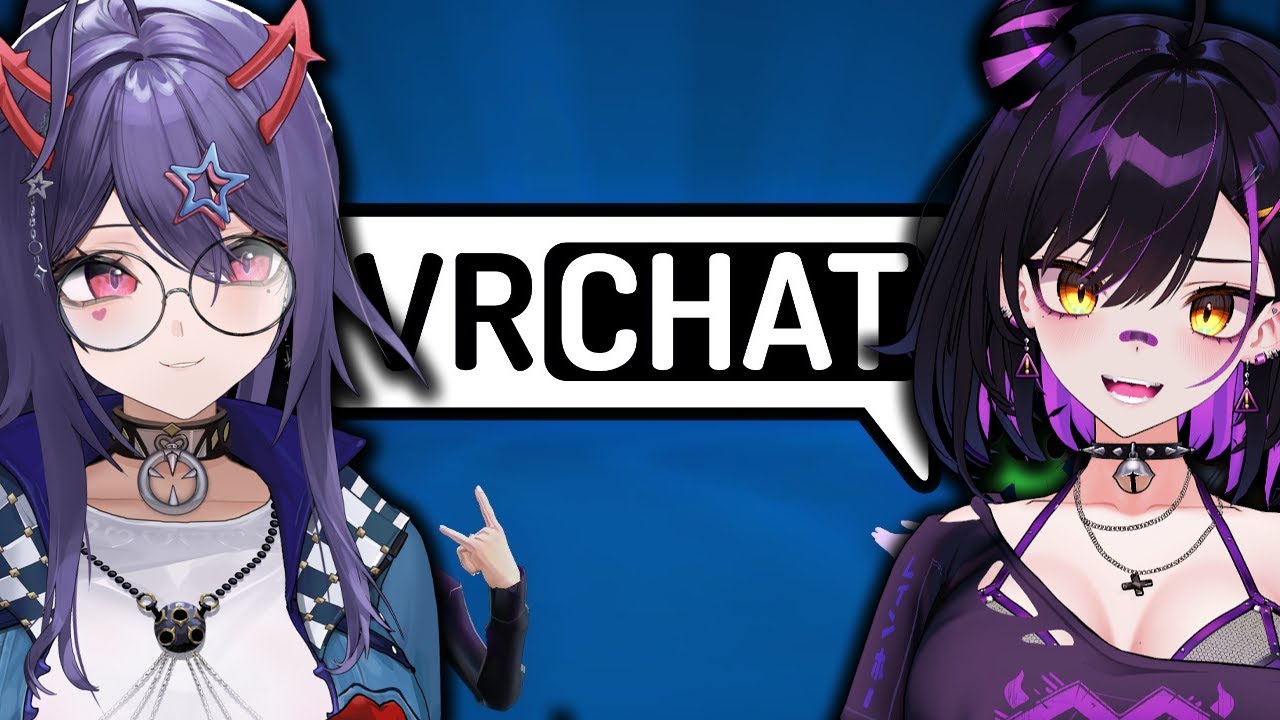 3D Numi and Rainhoe Hang Out in VRChat