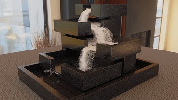 Liquid simulation in blender