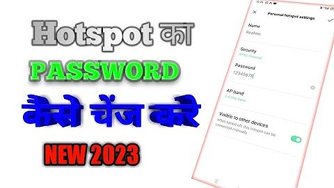 Hotspot password setting moto Hotspot features  Hotspot password kaise Change #technical #hotspot