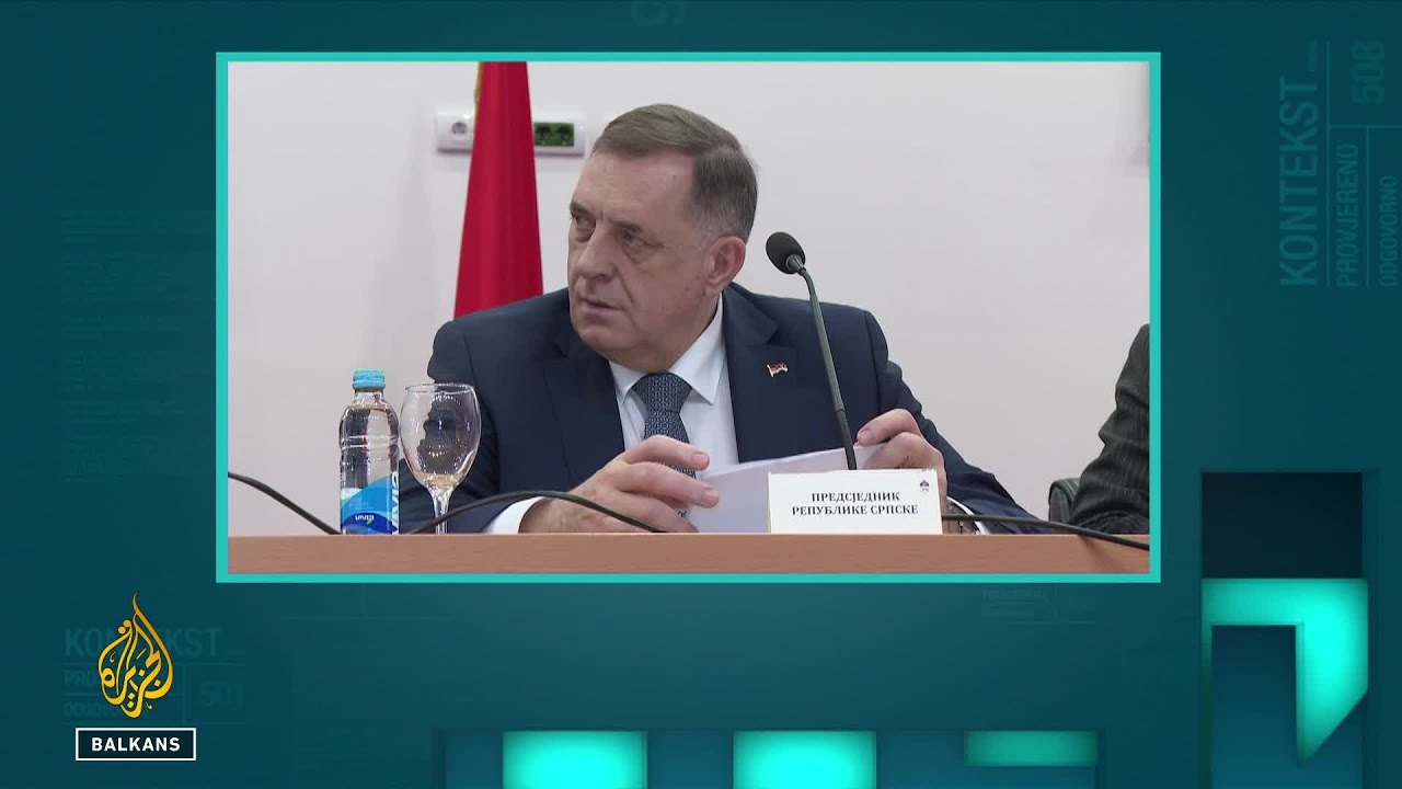 الأزمة السياسية في البوسنة والهرسك: رد فعل على هجوم دوديك على النظام الدستوري
