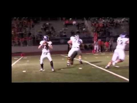 Drew Dennis #4 White Jersey Van Alstyne Panthers v...