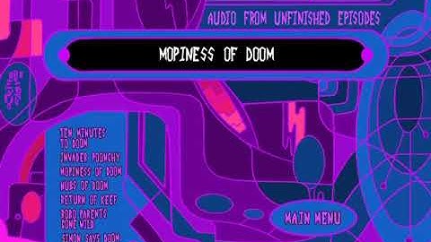 Mopiness of Doom - Invader Zim Unfinished Episode Audio