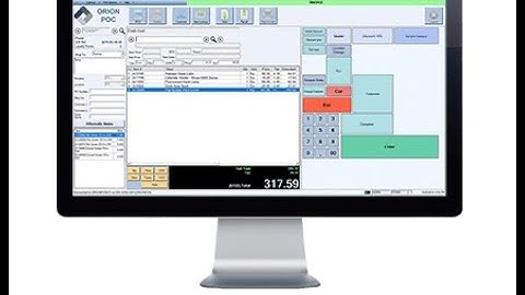 Orion Pos Desktop application - Multi Languages Advance Stock Manager with Point of sale
