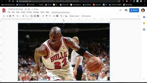 Google Drawings - images and text boxes