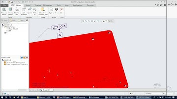 Using PTC Creo PMI -  How to Use the CREO GD&T Advisor for PMI Creation