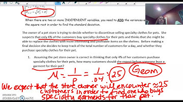 AP Stats - Probability part 2 Highlight Video (Ch 15-16)