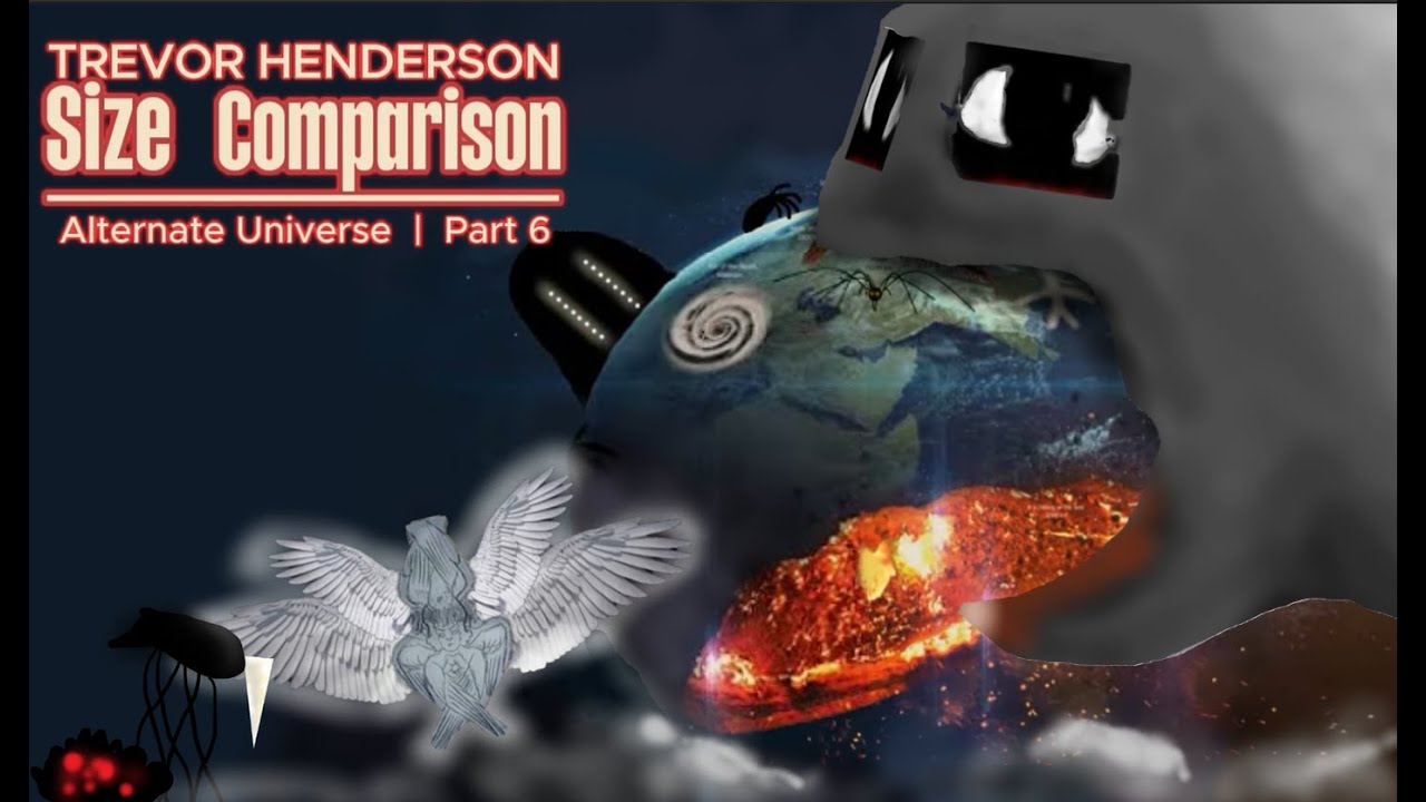 Part 6 - EPIC Content! Trevor Henderson Alternate Universe Giants Size Comparison (Fan Made Sketch)