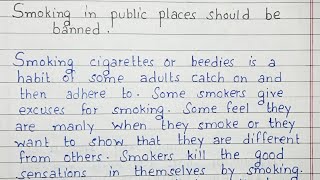 why cigarettes should be illegal essay