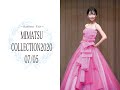 【ドレスファッションショー】-ANTEPRIMA- 大きめリボンが目を惹く可愛さ溢れるAラインドレス | MIMATSU COLLECTION2020 | Mコレ2020