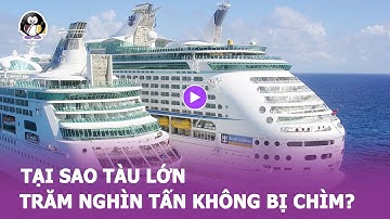 Tại sao TÀU LỚN NGHÌN TẤN vẫn NỔI trên mặt nước?