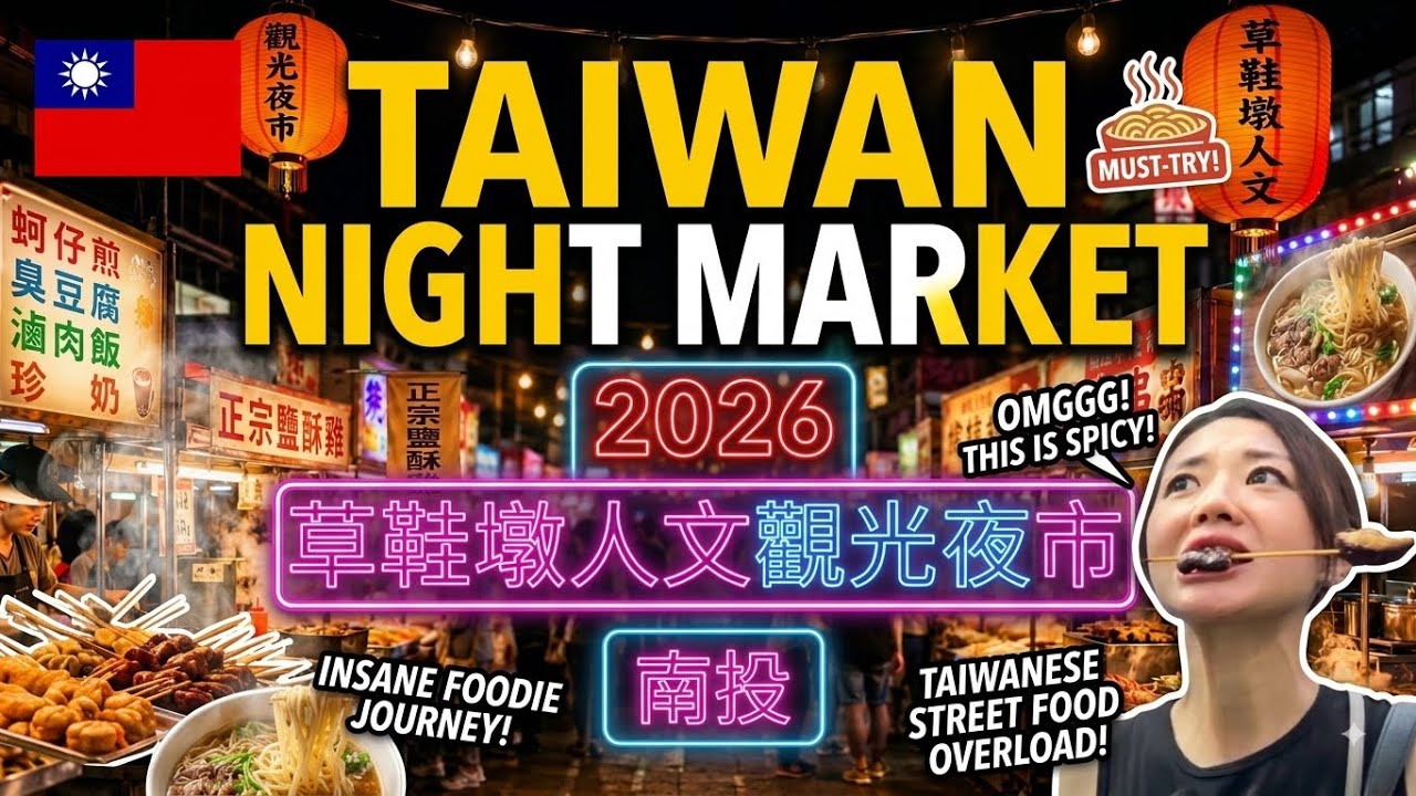 🇹🇼台湾・南投の【週末限定】ローカル夜市が面白い！ 縮圖