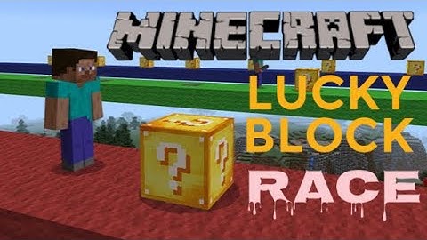 Minecraft: LUCKY BLOCK RACE + 1v1 PVP - Lucky Block Mod - Modded Mini-Game