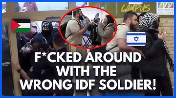 Palestinian Rioters Break Into Jewish College, Then Get HANDLED!