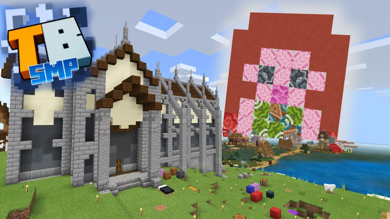 How to build a Cathedral in minecraft EASY - YouTube