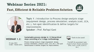 Process design & analysis: Introduction