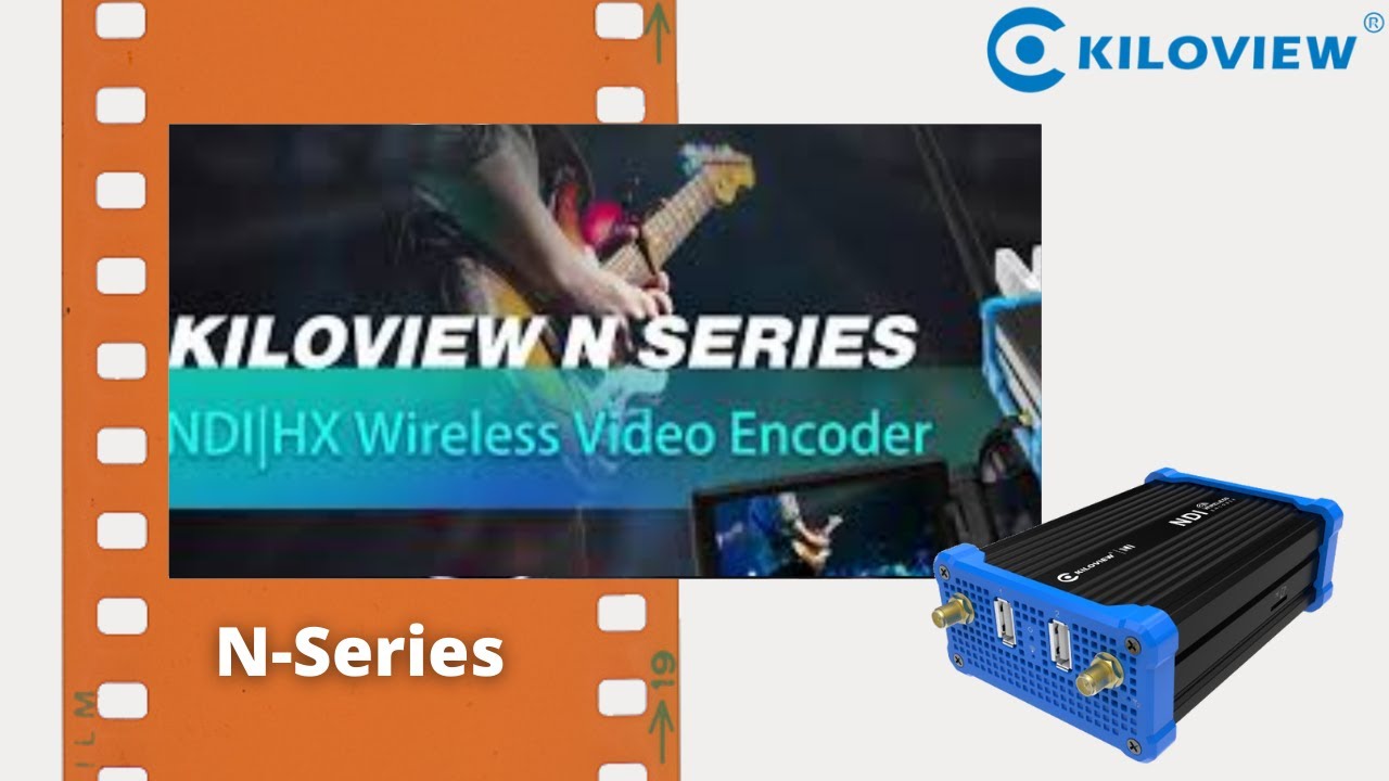 Kiloview N-Series Wireless video encoder - YouTube