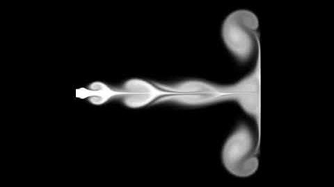 Taichi HW1 -- Eulerian Fluid Simulation