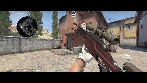 SSG 08 Red Stone SCOUT Factory New Showcase CS:GO (3440x1440 res 21:9)