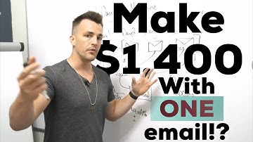 I Made $1,400+ With ONE EMAIL!? 4 Day Cash Machine Campaign Explained