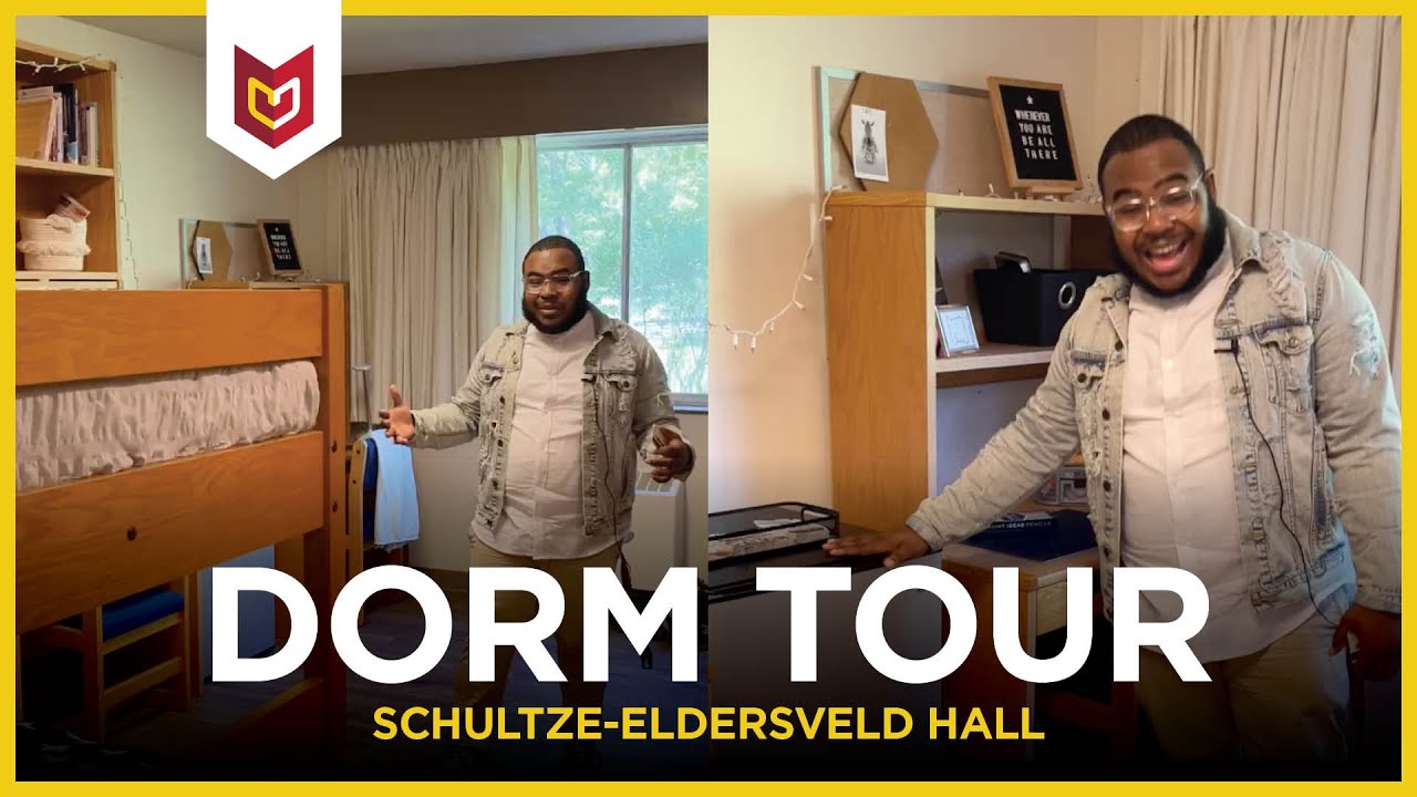 Dorm Tour at Calvin: Schultze-Eldervelde with TJ