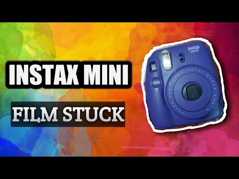 Fremme Profet krig Instax mini film stuck - YouTube