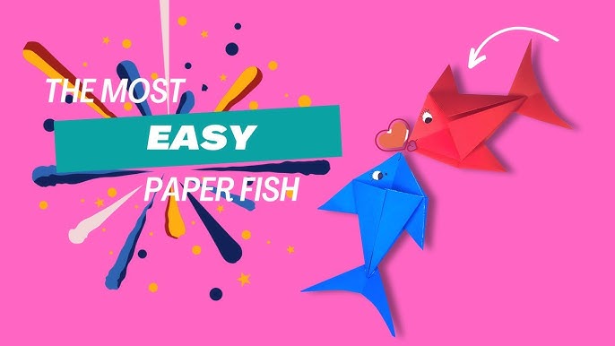 How To Make Paper Stars (3-D) - EASY step by step Origami Craft