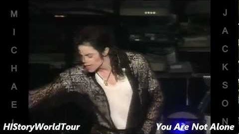 Michael Jackson - You Are Not Alone Live - Montage
