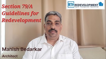 Section 79/A Guidelines for redevelopment! redevelopment process for hosuing society