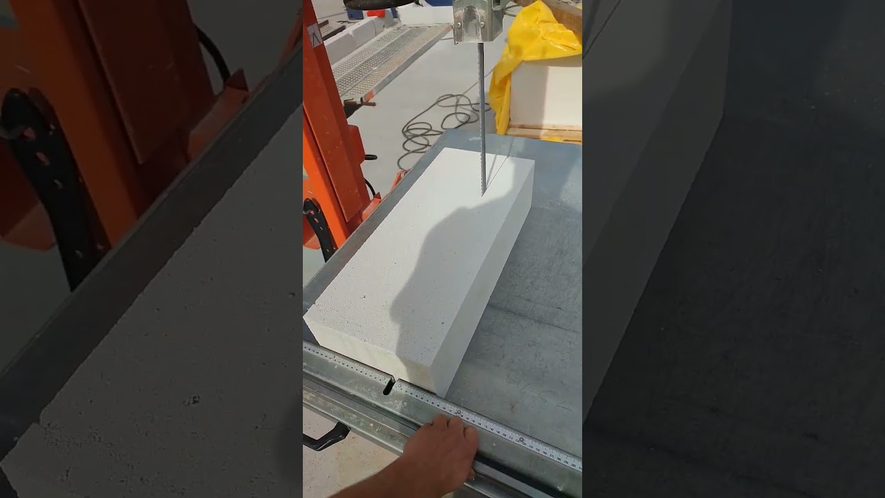 cutting foam block