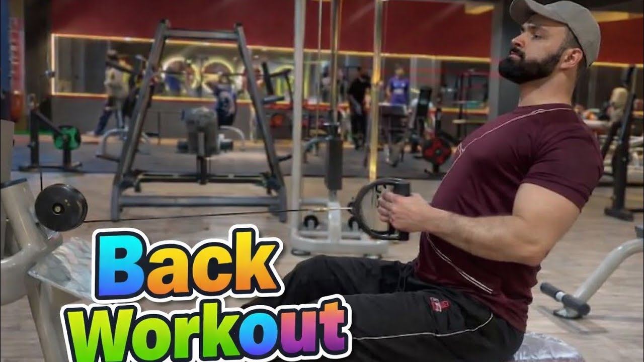 Back Workout At Builders Gym - YouTube