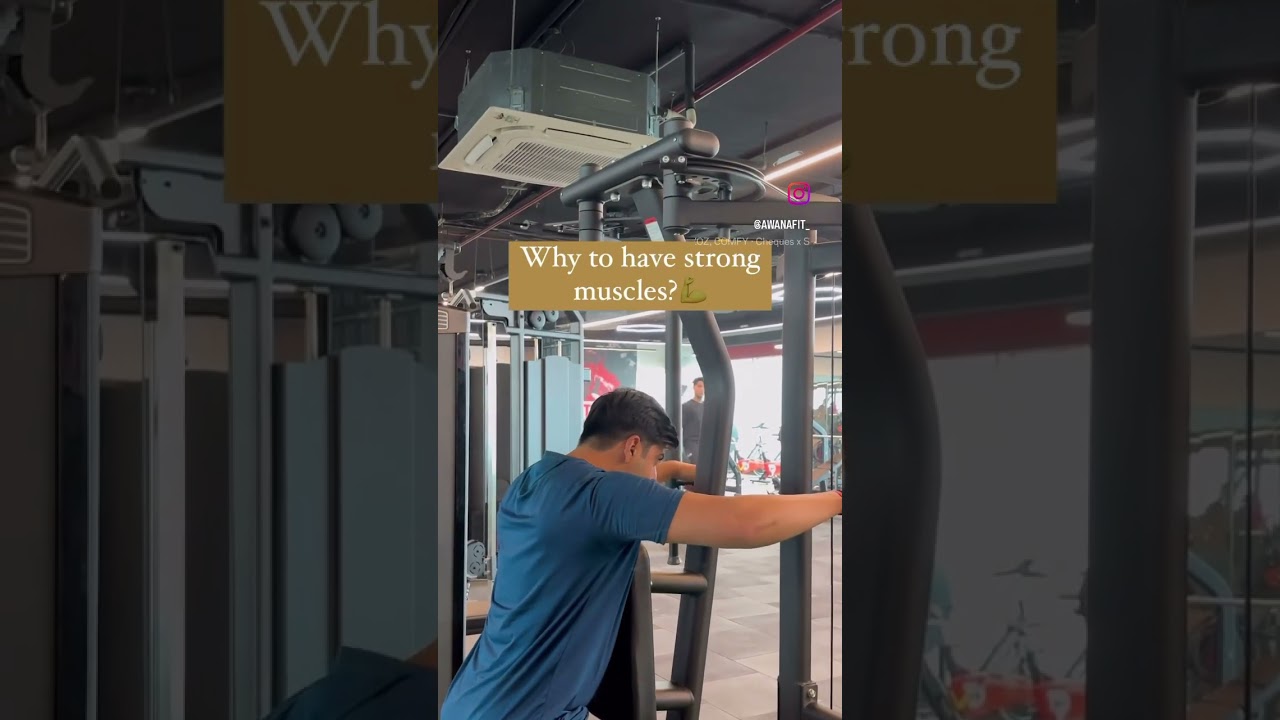 Why to have strong muscles?💪 