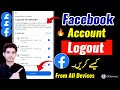 How to Logout Facebook Account from Other Devices 2025 | Facebook Account Logout Kaise Kare