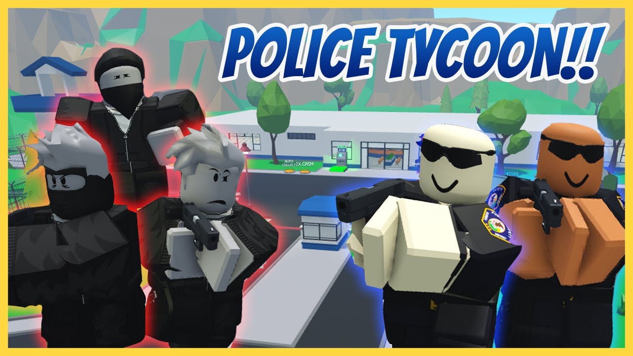 Police Tycoon!! Roblox Police First Responder Tycoon Simulator