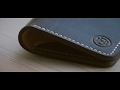 Handmade leather wallet by DN Crafts. Кошелек ручной работы мастерской DN Crafts.