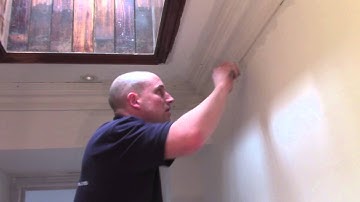 Plaster Coving Installation - How To Fill A Mitre