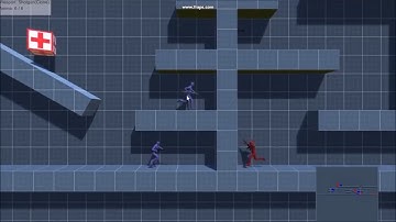 Unity Asset Store Pack - Side Scrolling 2.5D Shooter template project (Download link below)