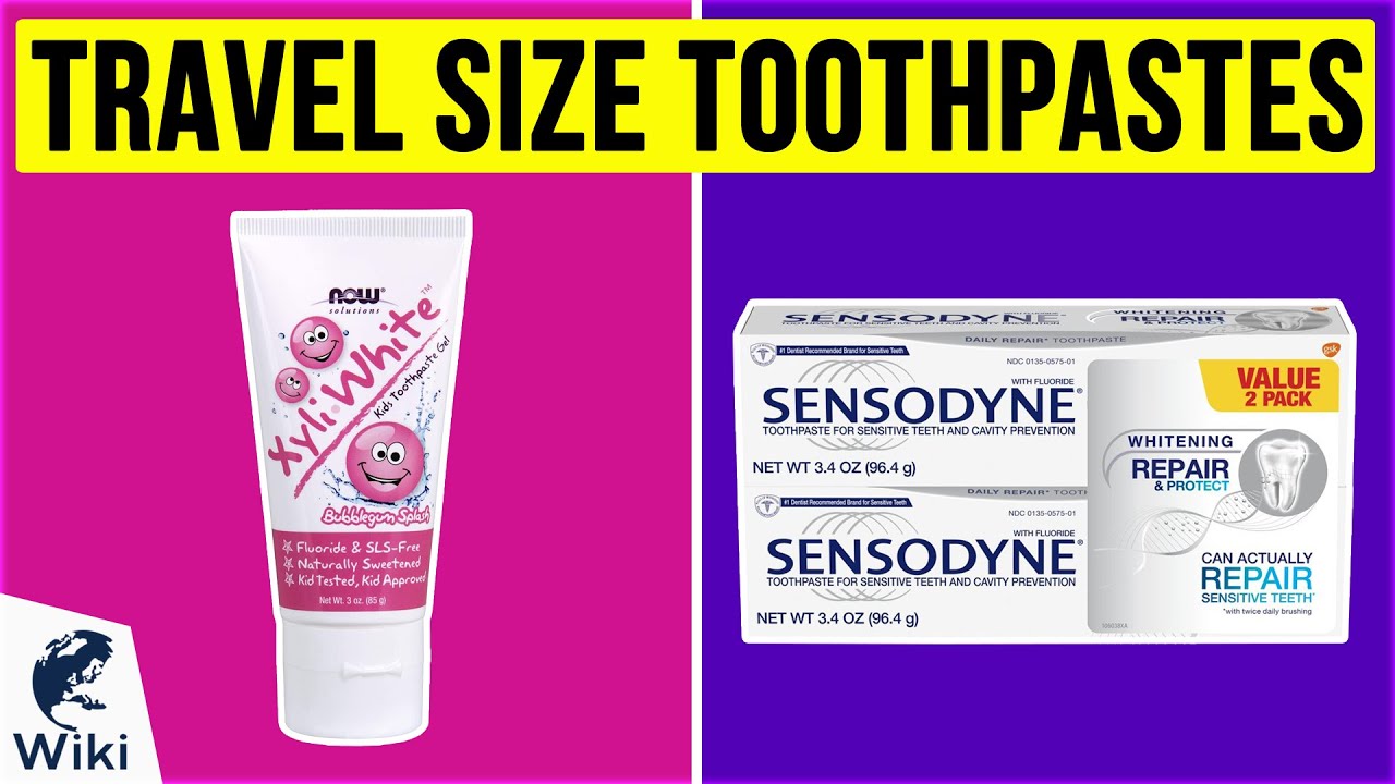 10 Best Travel Size Toothpastes 2020 YouTube