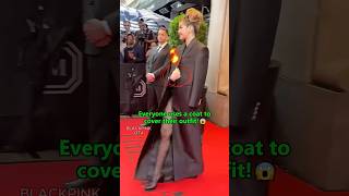 Everyone Covered Their Clothes But Jennie Confidently Shone