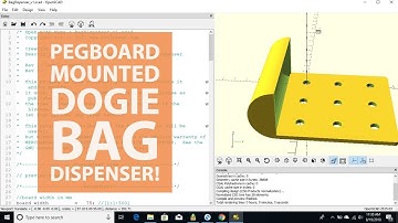 Open SCAD  - Bag Dispenser!