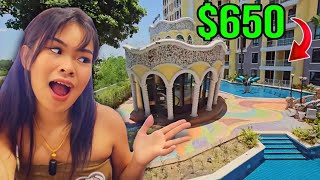 $650 Dollars For Beautiful Two Bedroom Condo In Pattaya Thailand